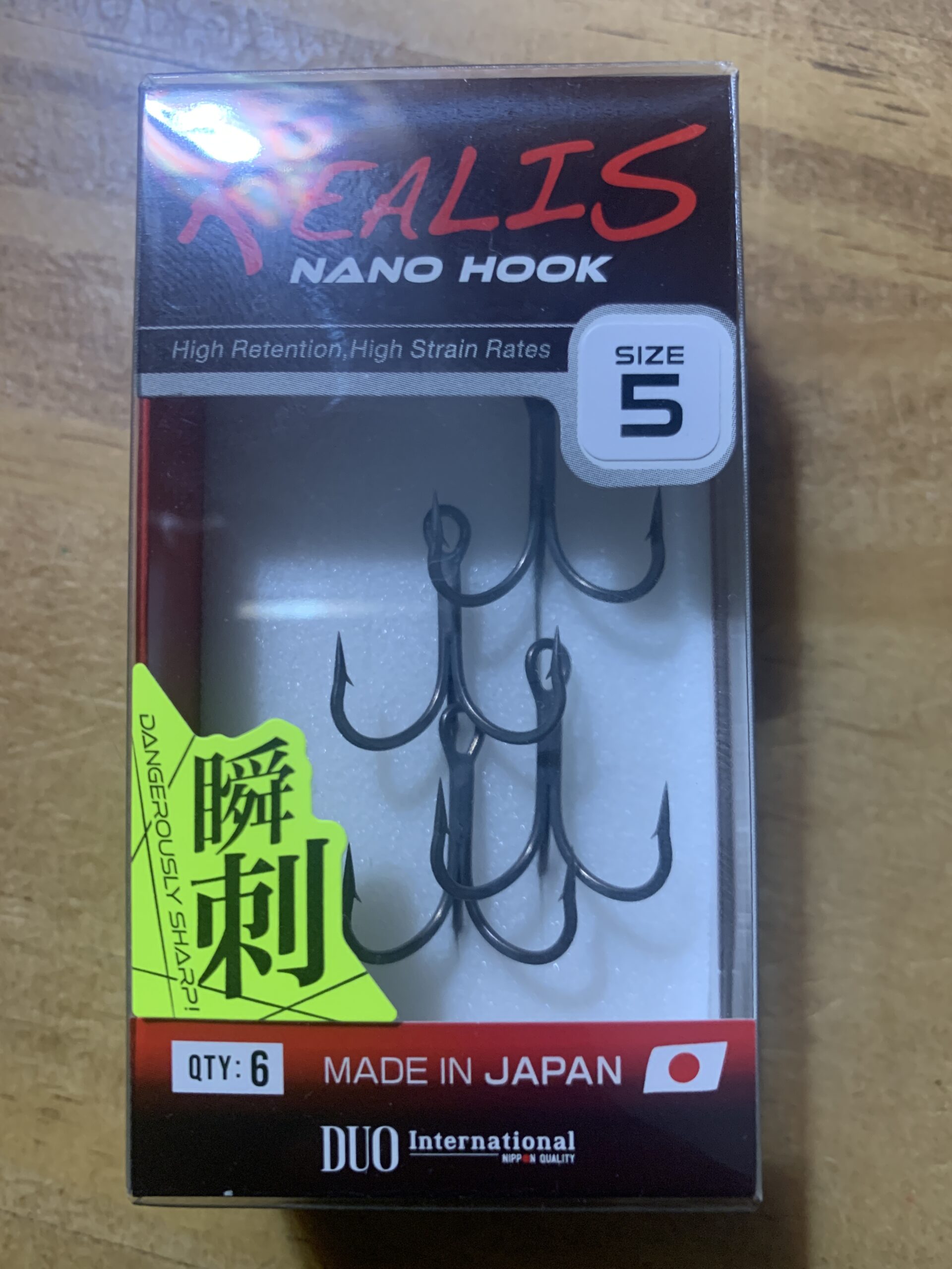 Duo Treble Hook Realis Nano Size 6 6/pack (1751) for sale online